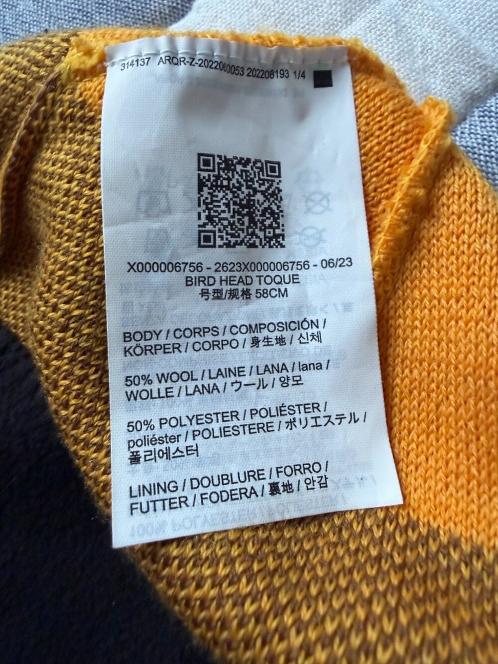 Arc’teryx Bird Head Toque Beanie Hat, O/S - Picture 5 of 5